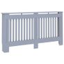 Radiator Cover Anthracite 152x19x81.5 cm MDF Image 2