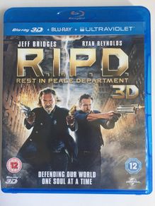 R.I.P.D. 3D [2013] Jeff Bridges & Ryan Reynolds [3D + Blu-ray Movie]