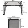 Blackdeer Outdoor Furniture Portable Table Camping Portable Folding Iron Tables Picnic Ultra Light Folding Garden Desk Image 3