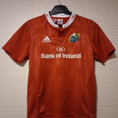 Munster Jersey.  Official Adidas Youth Age 11 to 12 Years Home Jersey.  Collect In Dublin Or Receive Via Post.