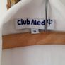 Club Med white linen shirt M Image 2