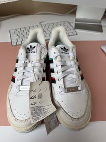 Adidas Originals White Multicolour Stripe Trainers HQ9420 UK 5 EU 38 New With Tags