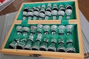 Chess set glass