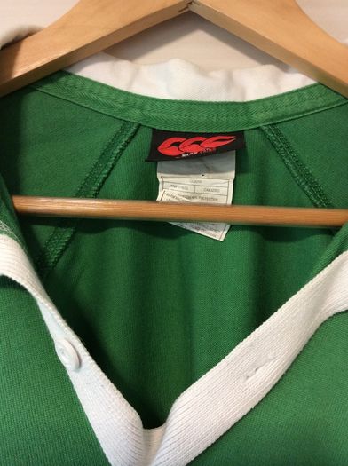 Ireland Rugby Jersey. Triple Crown Winning Jersey From Year 2006. Official Canterbury IRFU Home Jersey. Authentic Original From The Time. Not A Modern Day Remake.