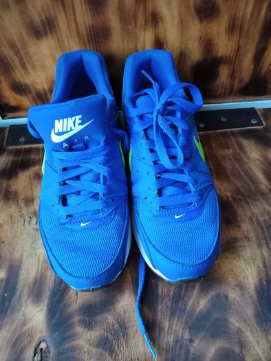 Nike air max command size 5 cobalt and green