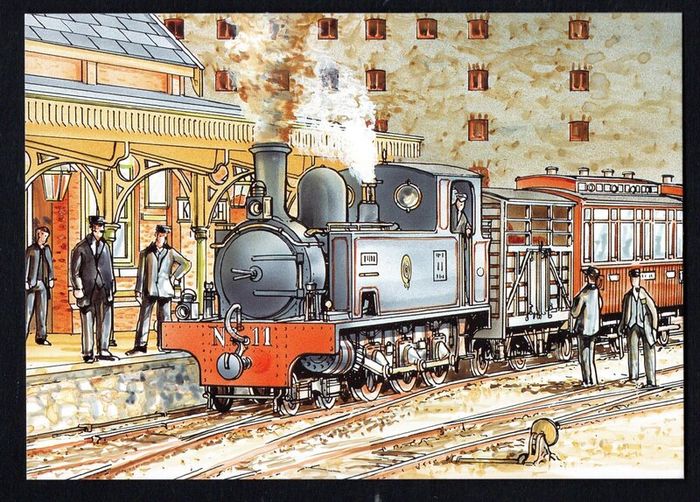 1995 Ireland Transport: Narrow Gauge Railways Commemorative Stamps Maximum Cards Mint