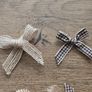 Bundle of rustic Christmas stickers and mini bows Image 3