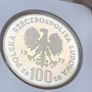 Silver 100 Zloty 1977.   Krakow Castle.post Included Image 7