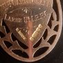 Rare antique (1926-27) 9ct rose gold school rugby shield pendant Image 6