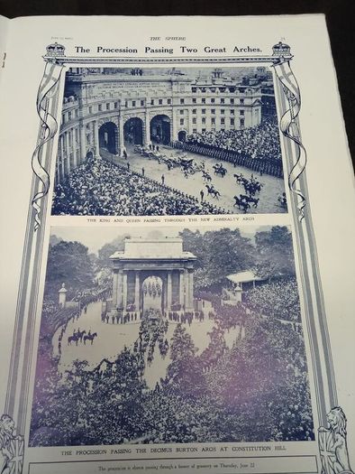 The Sphere / An Illustrated Newspaper of  the coronation of King George V of the United Kingdom( June 27th  1911 )