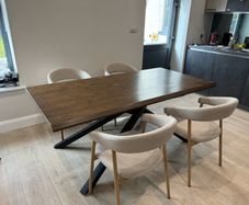 6ft wooden dining table