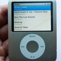 Apple A1236 iPod Nano 3rd Generation 4GB Black Music Player