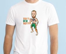 Conor Mcgregor clip art printed t-shirt TEE TOP SHIRT