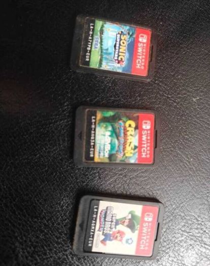 3 Nintendo Switch games