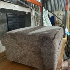Large Grey footstool