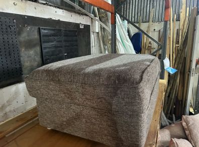 Large Grey footstool