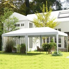Large outdoor gazebo 6 x 3m