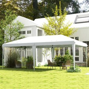 Large outdoor gazebo 6 x 3m