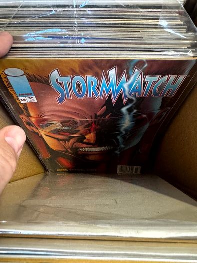 Image & Top Cow Long Comic Box w 320 comics for Sale