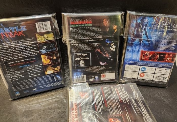 Horror DVD Collection 80's / 90's 'OOP' (18 in Total with 7 Still Sealed)