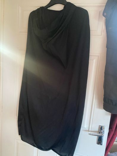 Halloween Black Cape with Hood