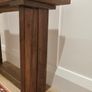 Rustic decorative wooden bench Image 5