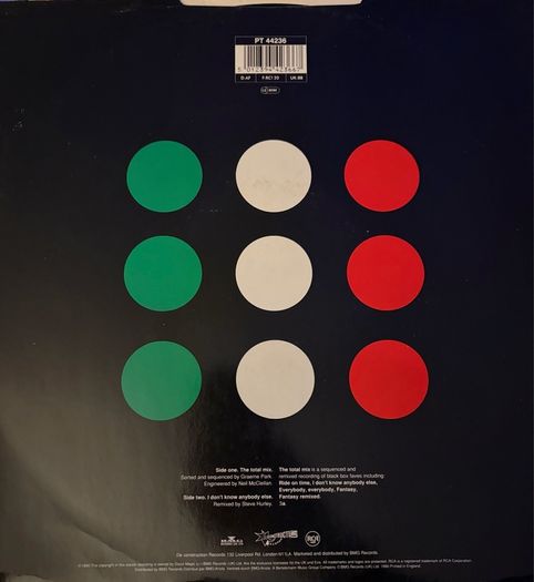 Black Box Blackboxed Total Mix Original 1990 UK 12 PT 44236