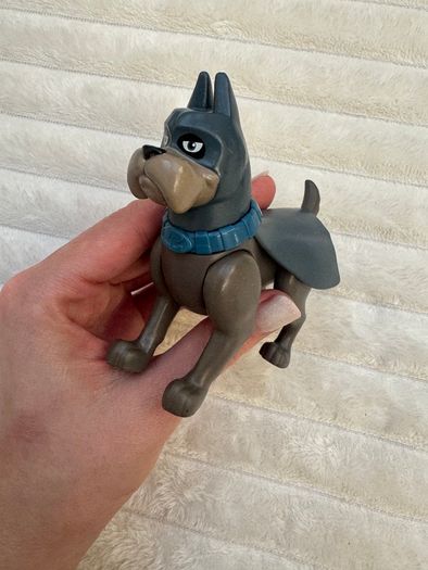 Fisher-Price DC League of Super-Pets Ace the Bat-Hound Batman Dog approx. 12 cm. Used Please see photos