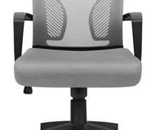 Office Chair Mesh Chair Ergonomic, Computer Chair Adjustable Seat Height with Back Support and Arms, Desk Chair Comfy, Study Chair for Home, Office and Executive Max 125KG (FREE POSTAGE)