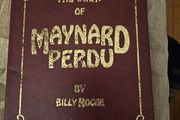 The Diary Of Maynard Perdu. By Bill Roach  Signed First Edition Hardback In Good Condition.  See Photos For Same.