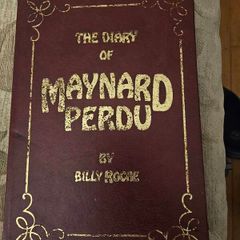 The Diary Of Maynard Perdu. By Bill Roach  Signed First Edition Hardback In Good Condition.  See Photos For Same.