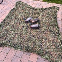 3 Duck Decoys and Camouflage Net