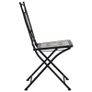 Mosaic Bistro Chairs 2 pcs Grey Image 6
