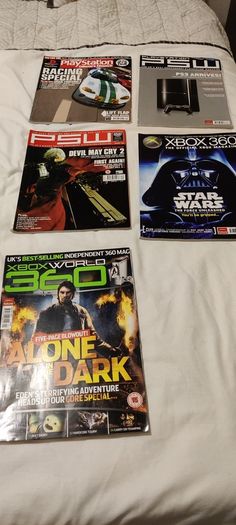 Playstation/Xbox Magazines (Demo Discs)