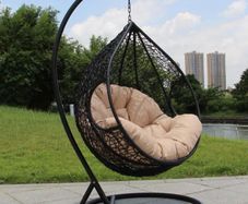New Garden Rattan Hanging Swing Egg Chairs / Delivery