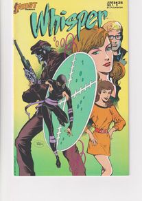 Whisper #1 Datapanik In The Year Zero (1986) First Copper Age Comic