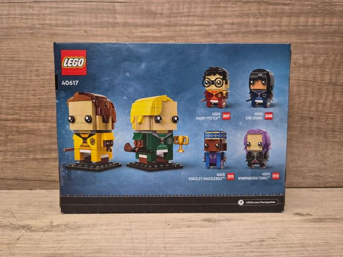 Lego 40617 Harry Potter Draco Malfoy + Cedric Diggory Brickheadz
