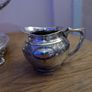 Antique Plated Three Piece Tea Set Image 6