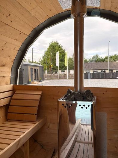 Ecohome.ie 3.5m Sauna with Fuel Stove