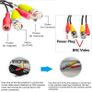 4 Pack 10M / 32 feet BNC Video Power Cable 2-in-1 Pre-made Black Security Camera CCTV Cable for HD Surveillance Camera and DVR System Installation Image 5