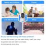 Rotatable Baby monitor Camera with Night Vision Image 2