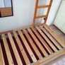 Ikea frame bed high and low Image 7