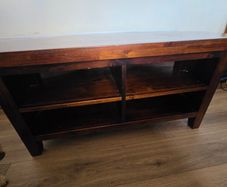 Mahogany tv unit