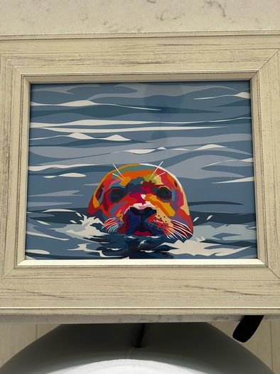 Original Limited Edition Graphic Print "Seal"