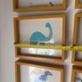 Dinosaur prints and frame Image 2