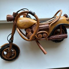 Handcrafted Harley Style Timber Bike