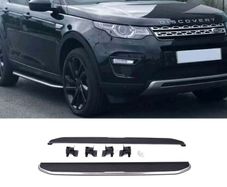 Land Rover Discovery Sport Side Steps Running Boards Black/silver (oe Style)