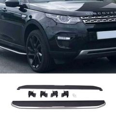 Land Rover Discovery Sport Side Steps Running Boards Black/silver (oe Style)
