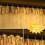 Curtain Fairy Lights, 3x3m 300 Led String Lights (multiple Colours Available) Image 4