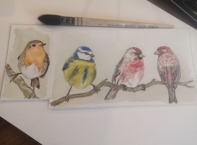 Watercolor painting